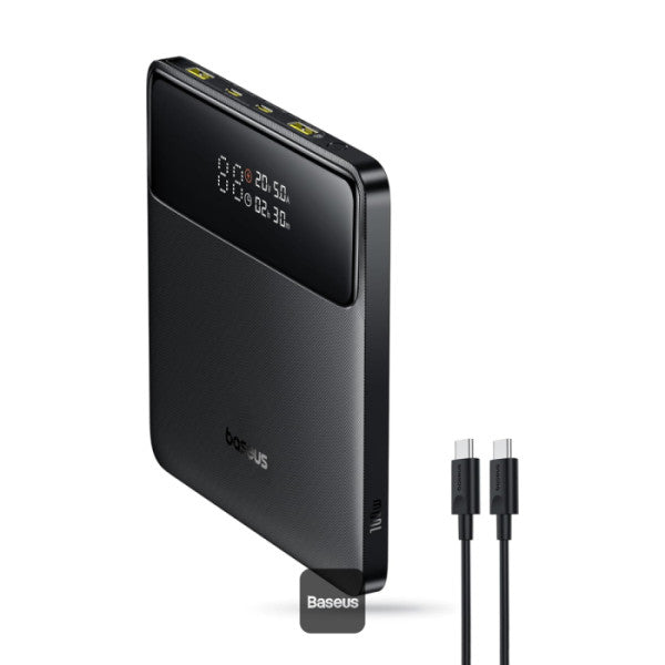 OS-Baseus H1 Fast Charging Power Bank with Digital Display 20000mAh 100W Cosmic Black