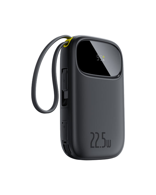 Baseus EnerFill FC31 Digital Display Power Bank with 2 Built-in Cables 10000mAh