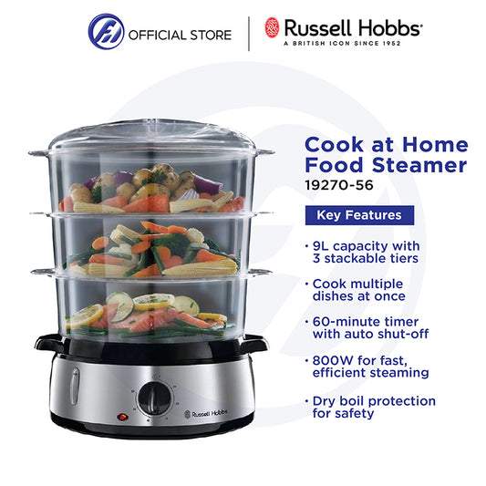 Russell Hobbs 19270-56 Cook at Home Food Steamer