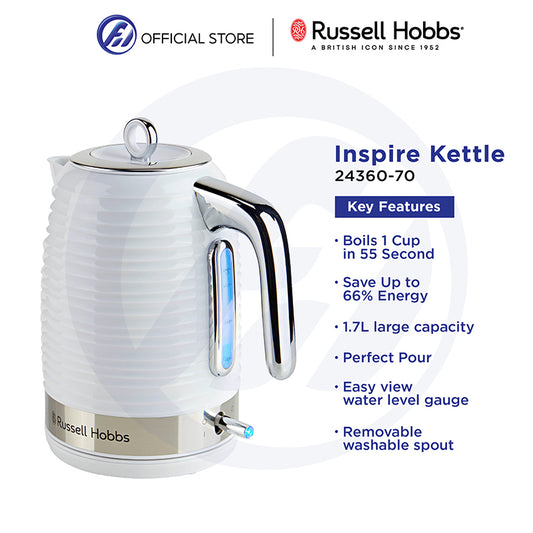Russell Hobbs 24360-70 Inspire Kettle - White