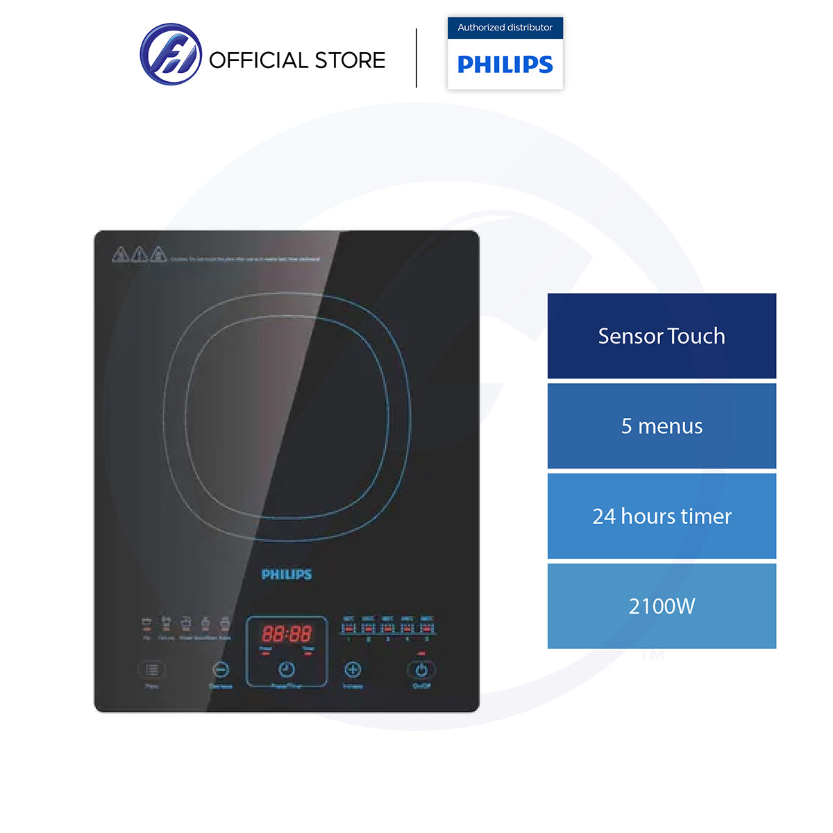 Philips HD4911/62 Daily Collection Induction Cooker - Stainless steel induction pot included