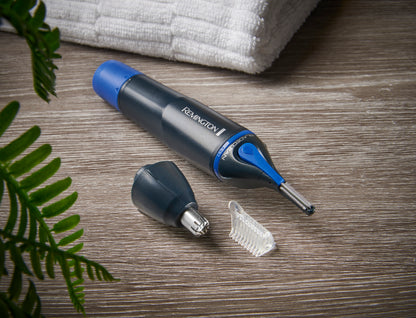 Remington NE3850 Nose, Ear and Eyebrow Trimmer | Nano Series | Rotary & Showerproof | Grooming for Men