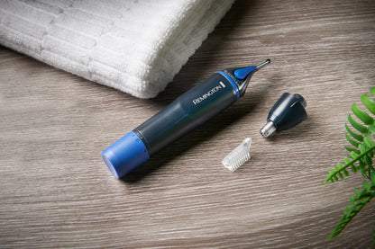 Remington NE3850 Nose, Ear and Eyebrow Trimmer | Nano Series | Rotary & Showerproof | Grooming for Men