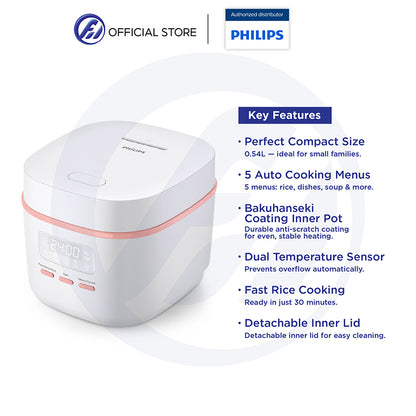 Philips Rice Cooker 3000 Series Mini Rice Cooker 0.54L HD3064/62