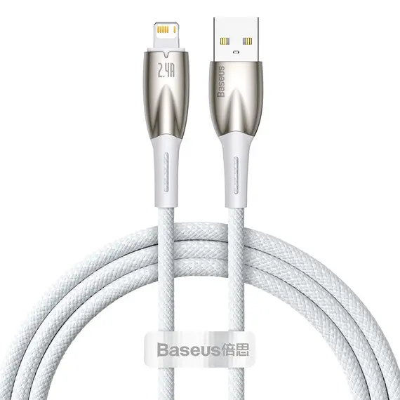Baseus Glimmer Series Fast Charging Data Cable USB to iP 2.4A 1m/2m