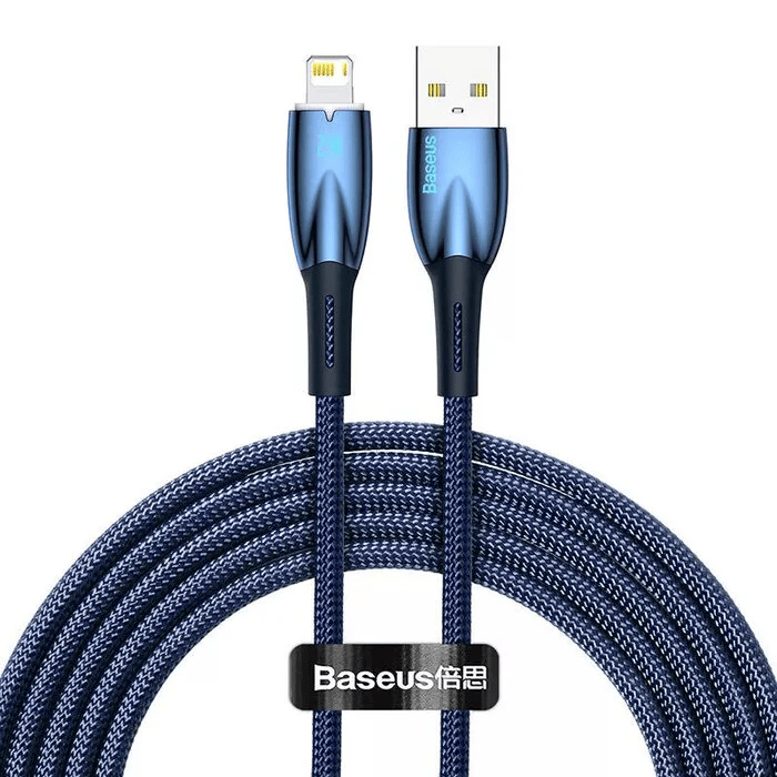 Baseus Glimmer Series Fast Charging Data Cable USB to iP 2.4A 1m/2m