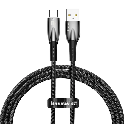 Baseus Glimmer Series Fast Charging Data Cable USB to Type-C 100W 1m/2m