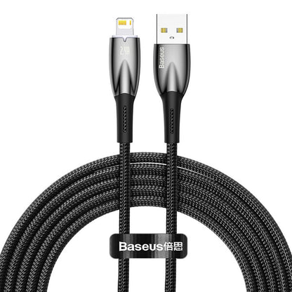 Baseus Glimmer Series Fast Charging Data Cable USB to iP 2.4A 1m/2m