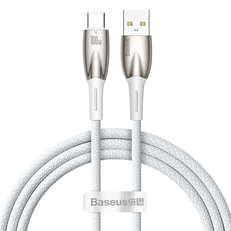 Baseus Glimmer Series Fast Charging Data Cable USB to Type-C 100W 1m/2m