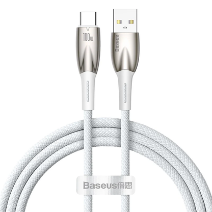 Baseus Glimmer Series Fast Charging Data Cable USB to Type-C 100W 1m/2m