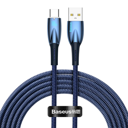 Baseus Glimmer Series Fast Charging Data Cable USB to Type-C 100W 1m/2m