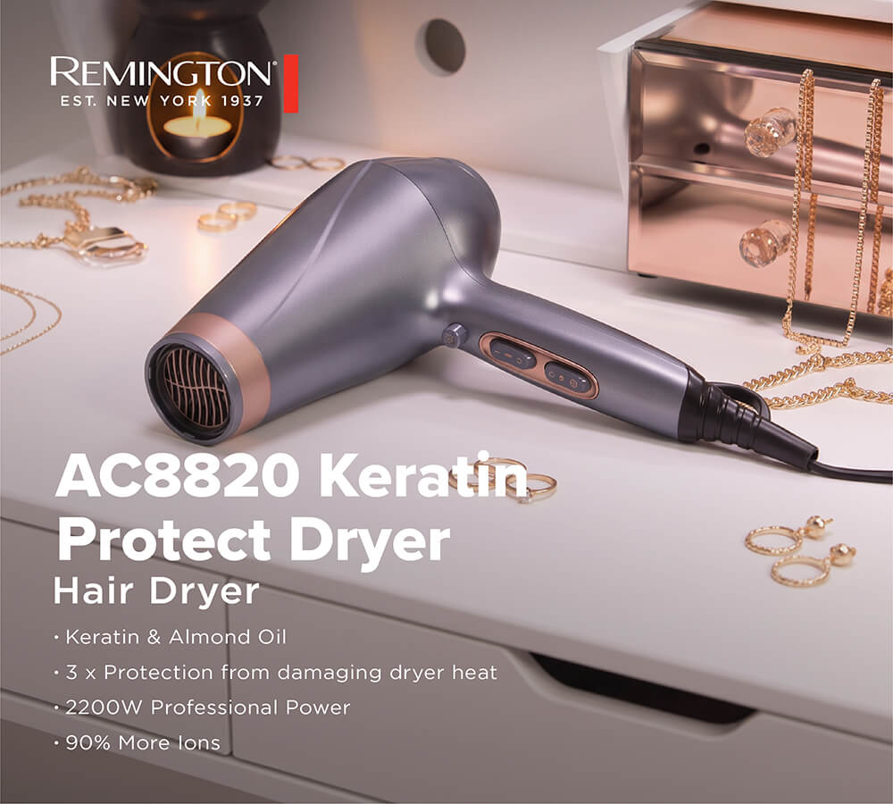 Remington AC8820 Keratin Protect Hair Dryer 2200W