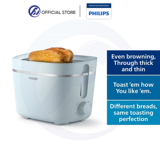 PHILIPS 3000 Series Pearl Blue Toaster – HD2560/40