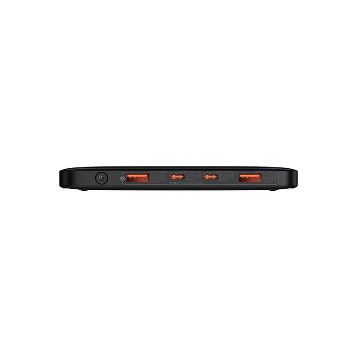DZ-YMX Baseus Blade High Power Digital Display Quick Charge Power Bank 20000mAh 100W Black （UL Edition) （ Include：Baseus Xiaobai series fast charging Cable Type-C to Type-C 100W(20V/5A) 1m Black)