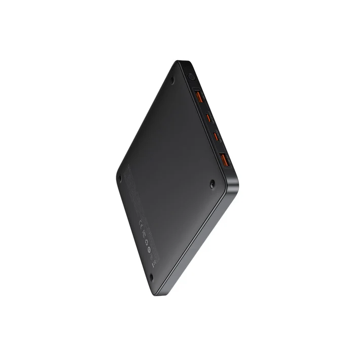 DZ-YMX Baseus Blade High Power Digital Display Quick Charge Power Bank 20000mAh 100W Black （UL Edition) （ Include：Baseus Xiaobai series fast charging Cable Type-C to Type-C 100W(20V/5A) 1m Black)